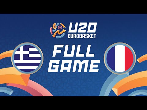 Quarter Finals Greece V France Full Basketball Game FIBA U20 EuroBasket 2025 