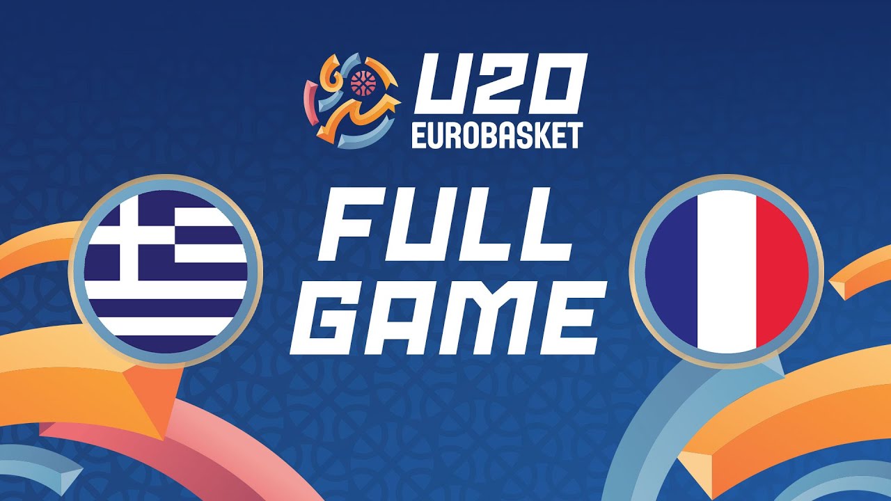 Quarter-Finals: Greece v France | Full Basketball Game | FIBA U20 EuroBasket 2025