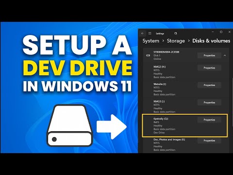How to Setup Dev Drive in Windows 11 (2025) | Boost Development Speed | Complete Tutorial