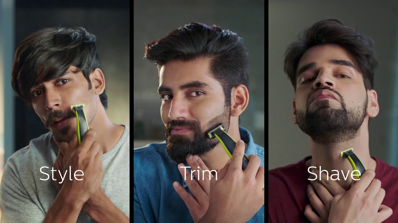 philips oneblade haircut