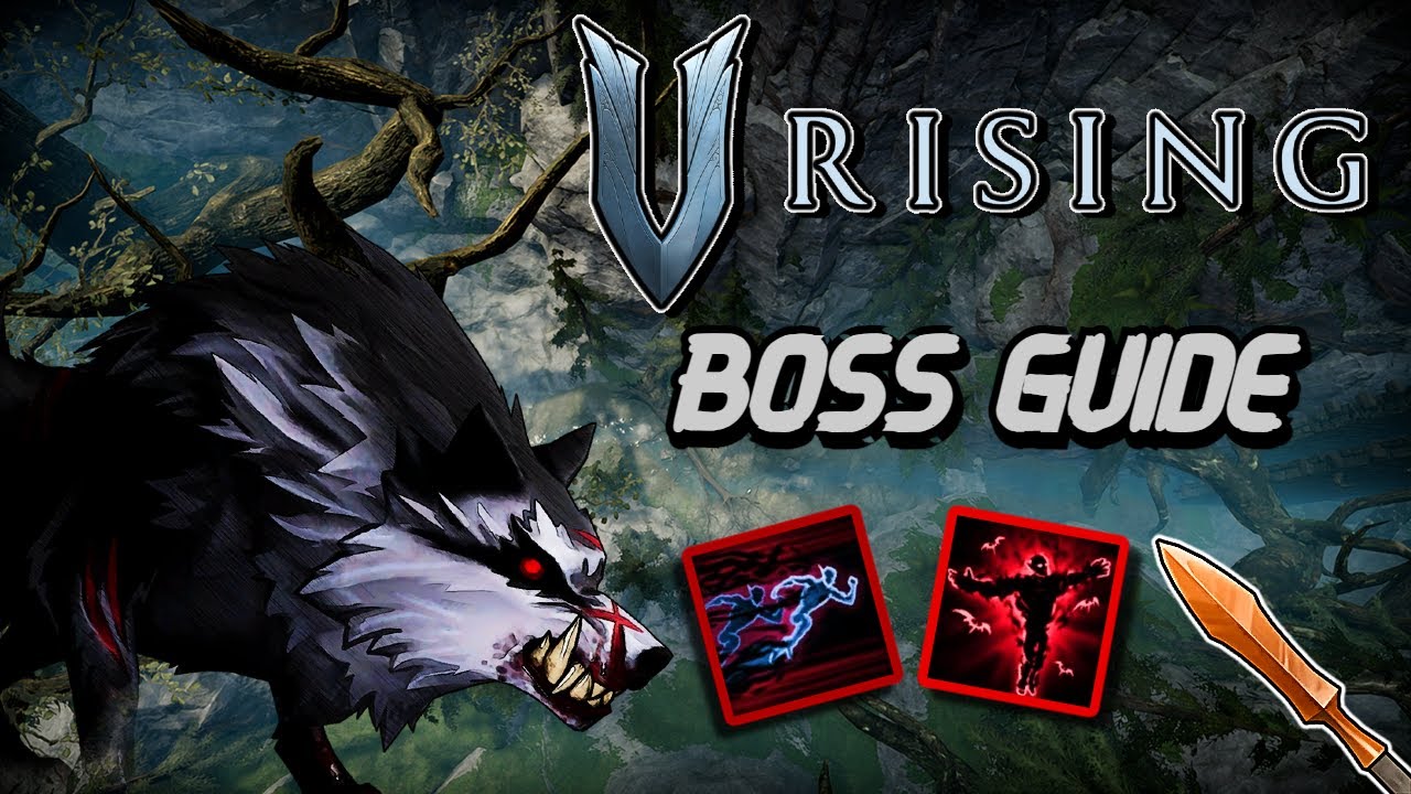 V Rising 1.0 | Alpha the White Wolf Boss Guide | Brutal Mode | No Hit Example
