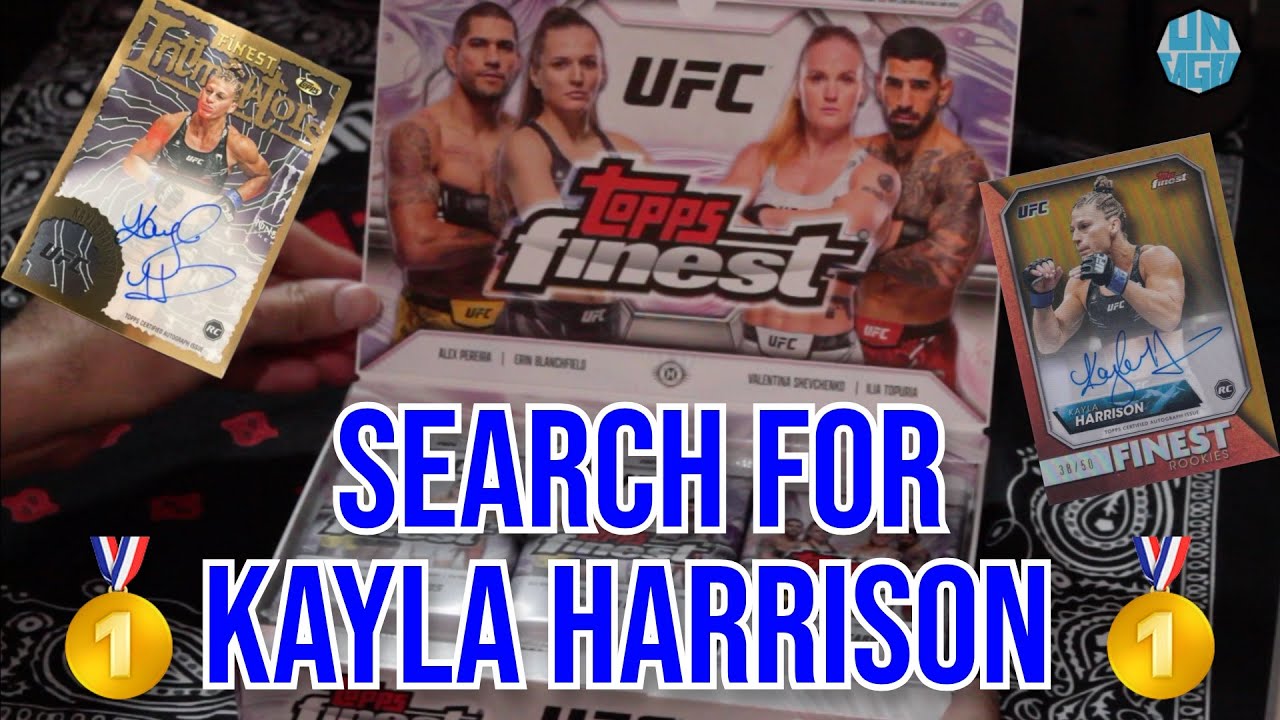 TOPPS FINEST UFC 2024 Hobby Box OPENING