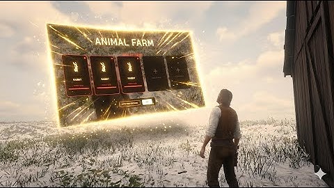 Script - DT-ANIMALFARM [ VORP ] #reddeadredemption2  #script  #vorp