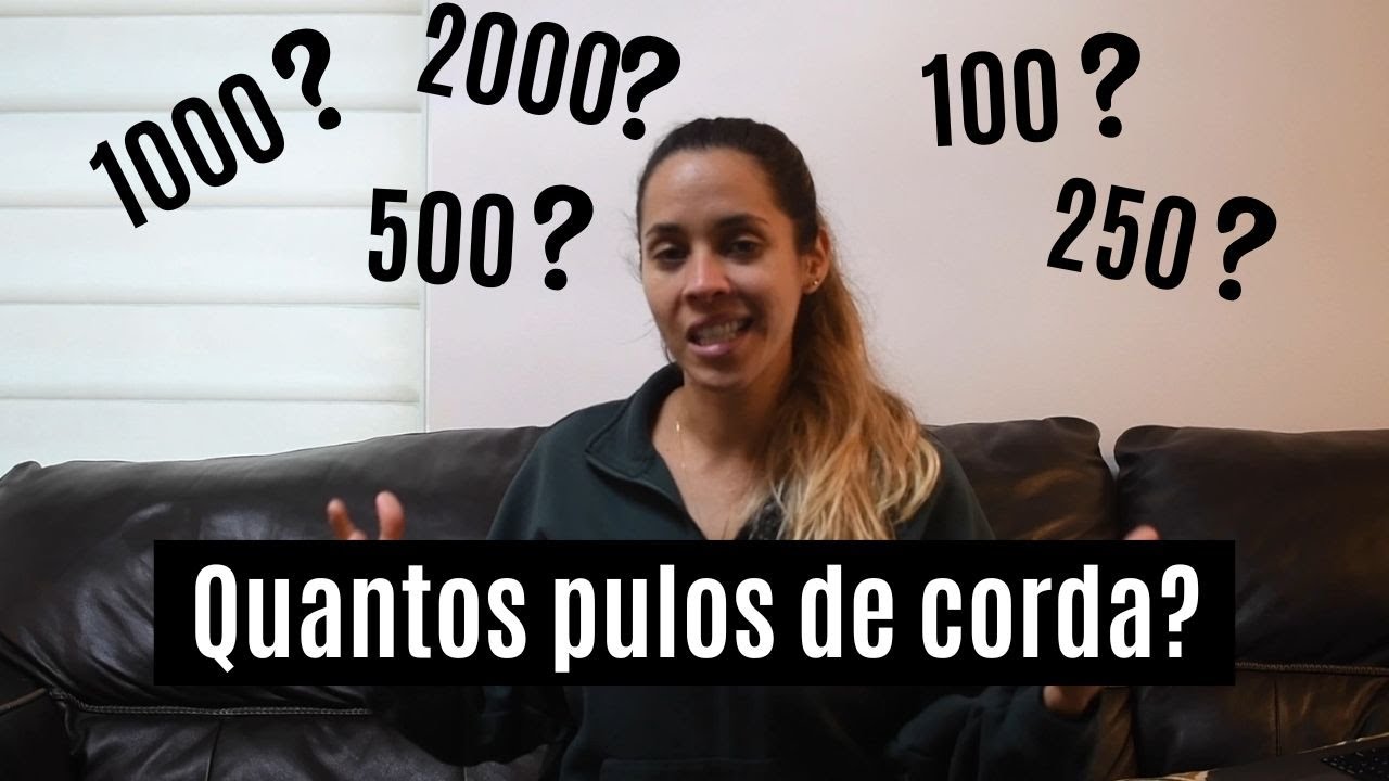 Quantos pulos de corda precisa fazer por dia para ver resultados? - YouTube