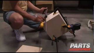 Parts Express Knock Down Cabinet Assembly 0.58 ft³ Subwoofer