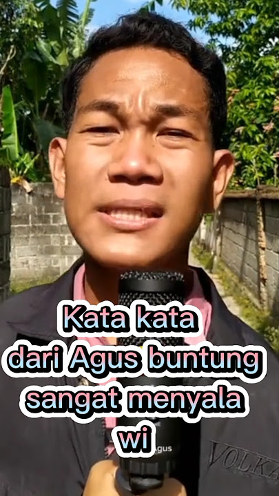 Menyalawi kata-kata Agus buntung#shorts