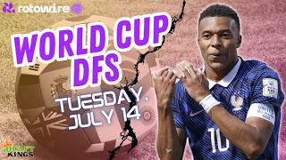 DraftKings World Cup DFS Picks | Showdown: France vs Spain (July 14)