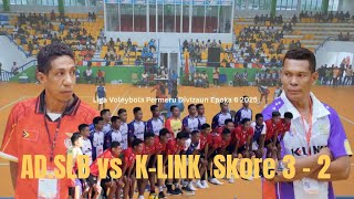 AD.SLB vs  K-LINK  Skore 3 - 2 ba Liga Voleybola Permeru Divizaun Epoka 6 2025