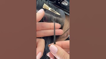 How to make your hair extensions invisible (keratin bonds) #keratinhairextensions #ktips #keratin