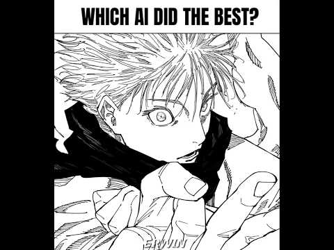 Which AI Did The Best...? 🤔 ll Jujutsu kaisen ll Sleeping City #gojo