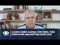 Caiado sobre aliança com Zema: 'Não pode haver uma ruptura entre nós'