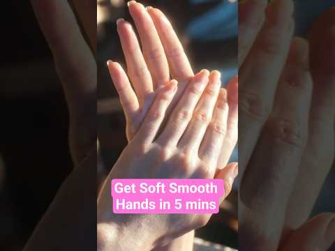 Dry Rough Hands to Soft Smooth Hands #skincare #handcare #skincareroutine #diy #beauty #beautytips