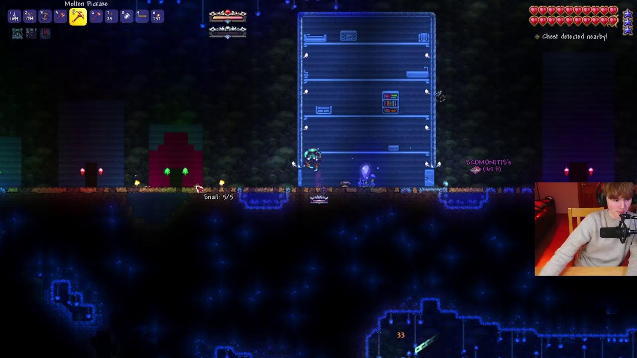 More difficult terraria with William!!!!!!!!