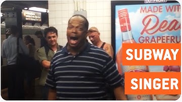 Amazing New York Subway Singer | A Change Gonna Come