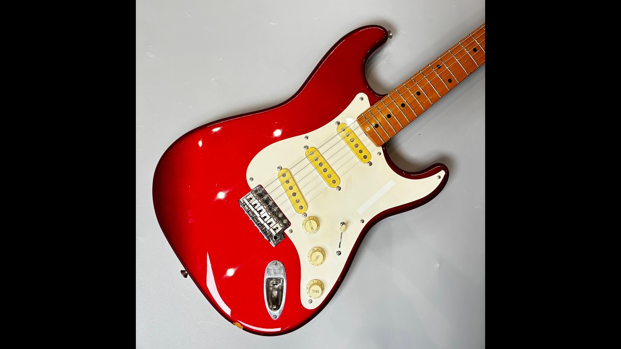 Fender Japan ST57 CAR / Candy Apple Red(1993-1994年製)【中古
