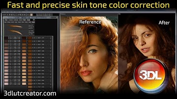 Fast and precise skin tone color correction! Unique method!