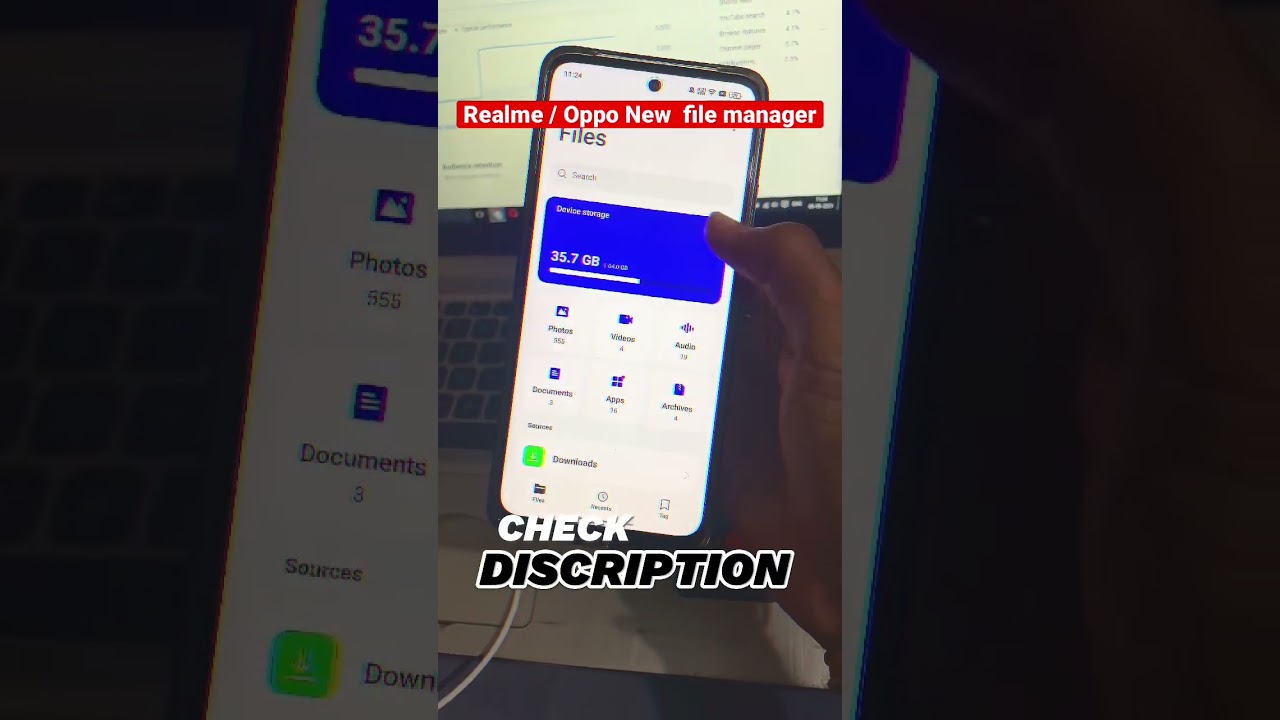 Realme UI 5.0 File Manager🔥