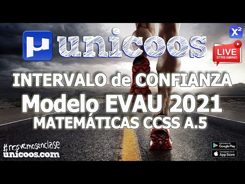 LIVE!!! MODELO EVAU 2021 - MATEMATICAS CCSS 07 - EJERCICIO A.5 Distribución normal