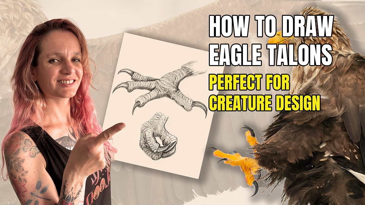 How to Draw Eagle Talons - Perfect for Creature Design