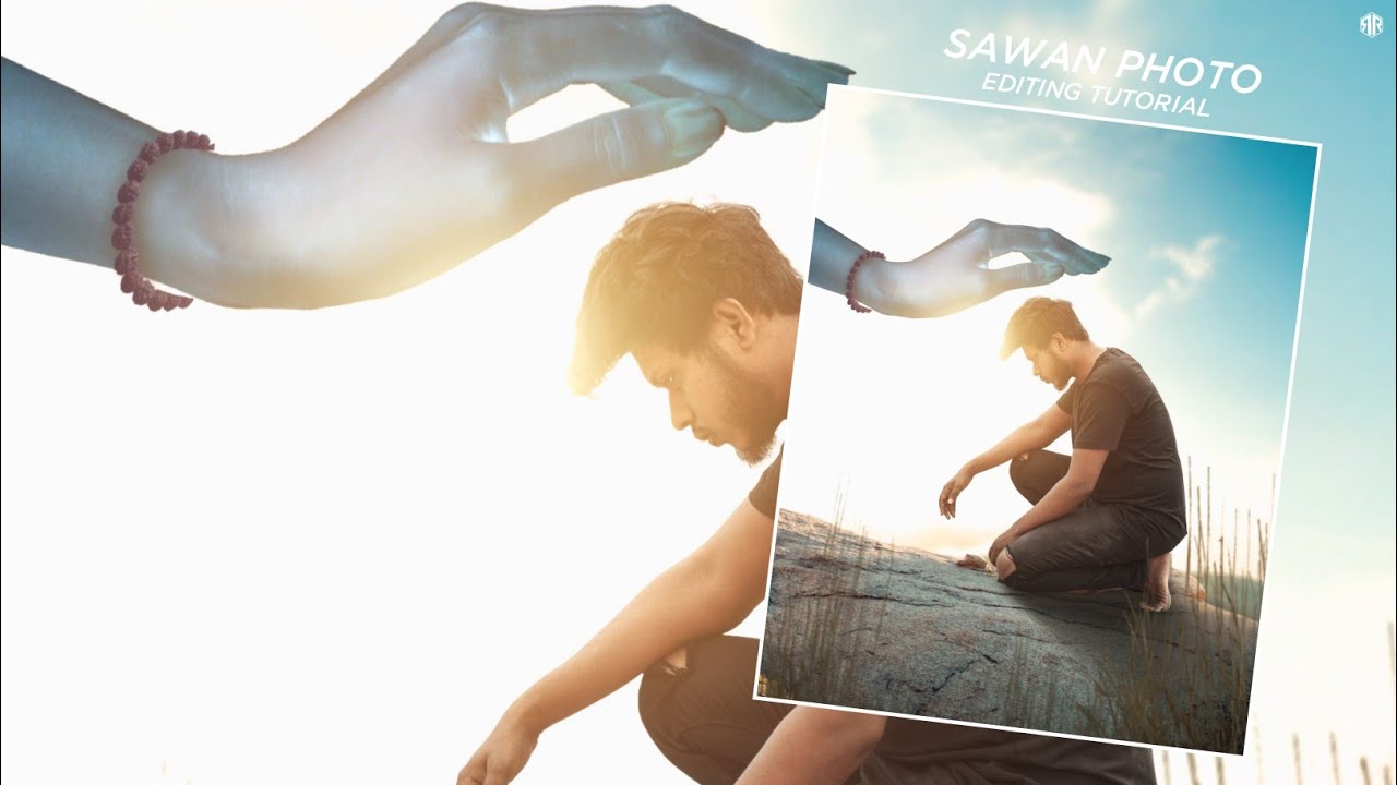 Sawan Photo Editing Tutorial 2022 | Mahadev Photo Editing - RR Pictures