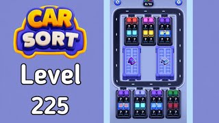 Car Sort: Color Puzzle Level 225 Walkthrough Solution