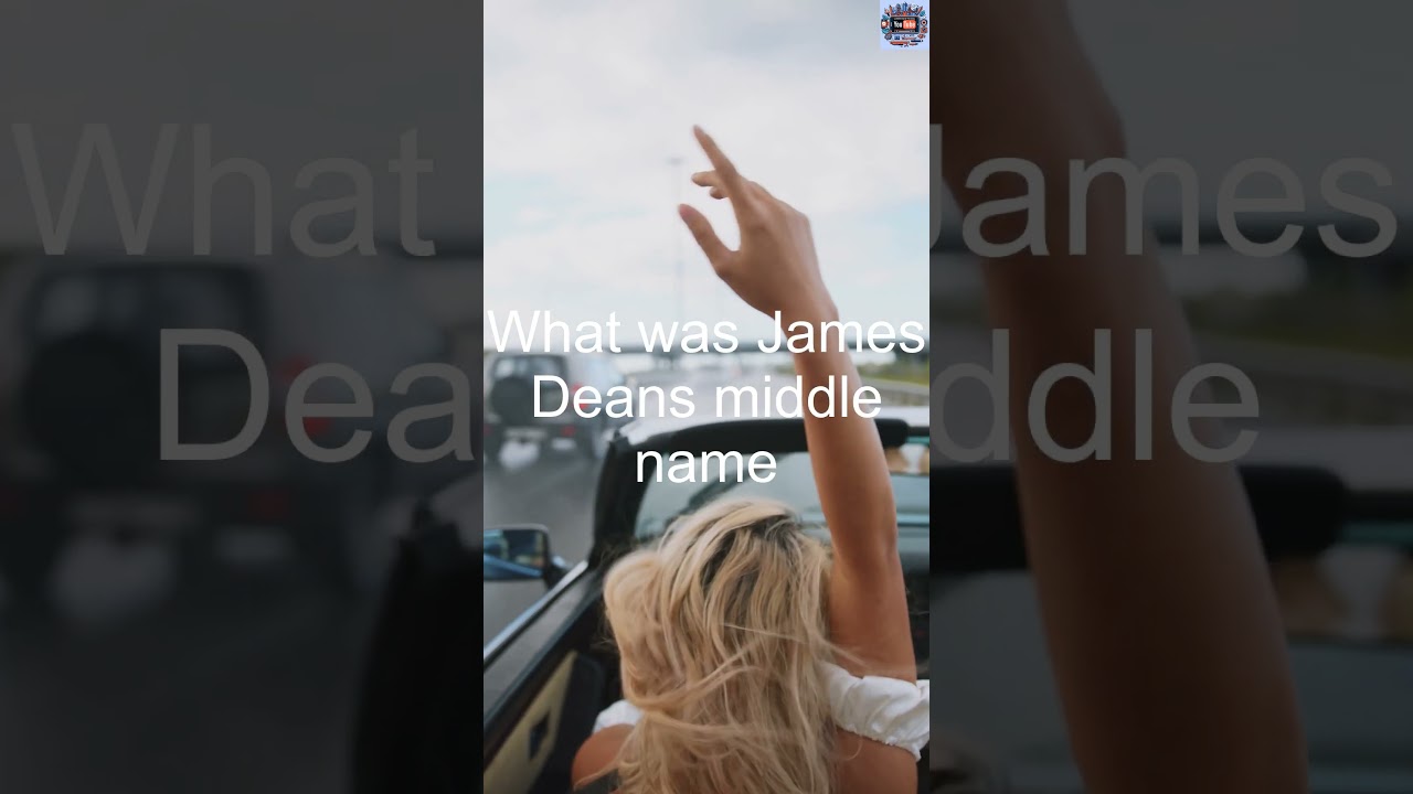 What was James Deans middle name 