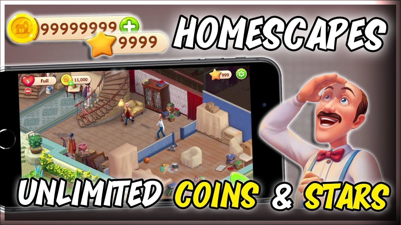 Homescapes mod apk 2023 | homescapes free coins and stars 2023 - YouTube