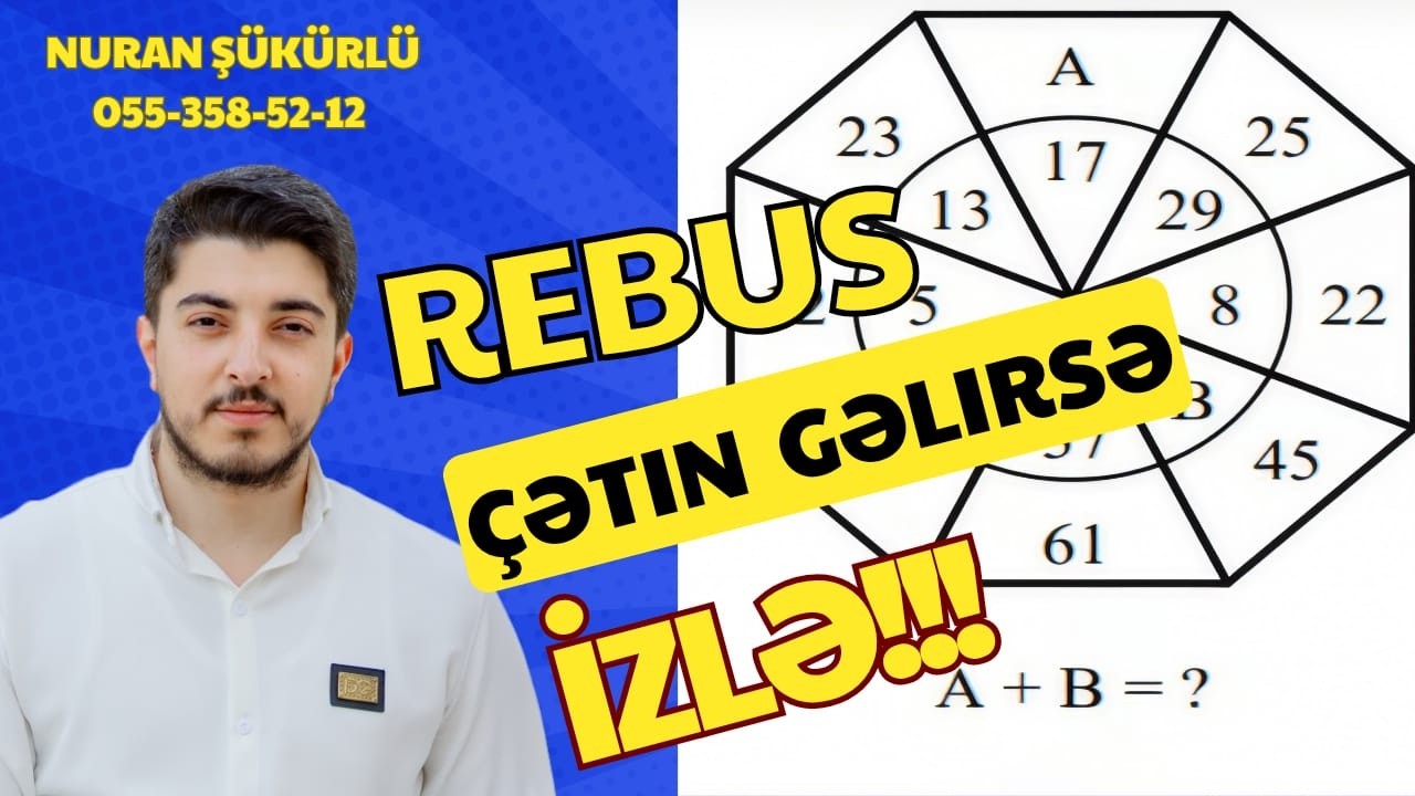 0 dan məntiq dersləri#8 REBUS