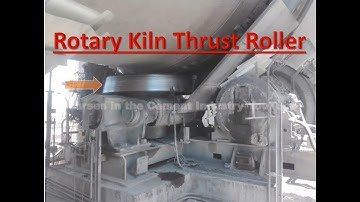 What is the Thrust Roller for a Rotary Kiln in the Cement Industry?