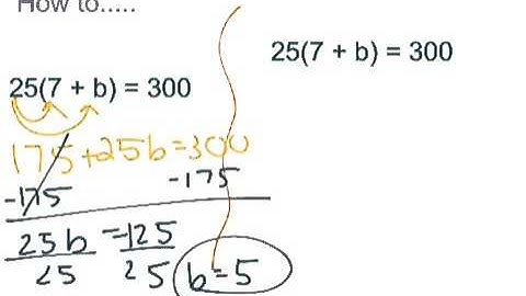 3-8 Multi-Step Equations with Grouping Symbols