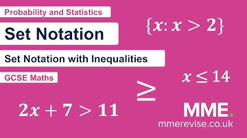 Probability - Set Notation (Video 3)