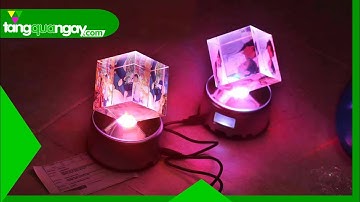 Pha Lê Lập Phương | Pha Lê In Hình | MP3 | MP4 | Tặng Quà Ngay