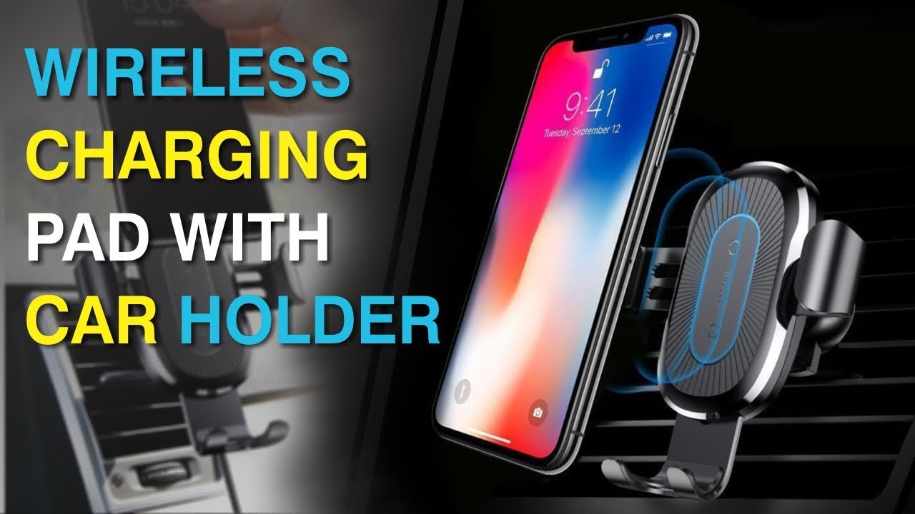 Wireless Charging Pad With Car Holder - TheEliteTrends
