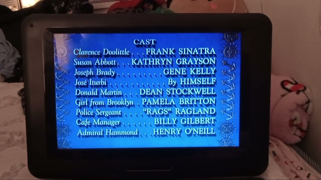 Opening and closing to anchors aweigh 2000 dvd 2013 reprint 