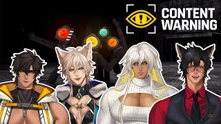 CONTENT WARNING WITH @KiteHasegawa @harmonyyume @KaineKnight @InvictaVT