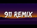 Sech &amp; Jhay Cortez - 911 Remix (Letra/Lyrics)