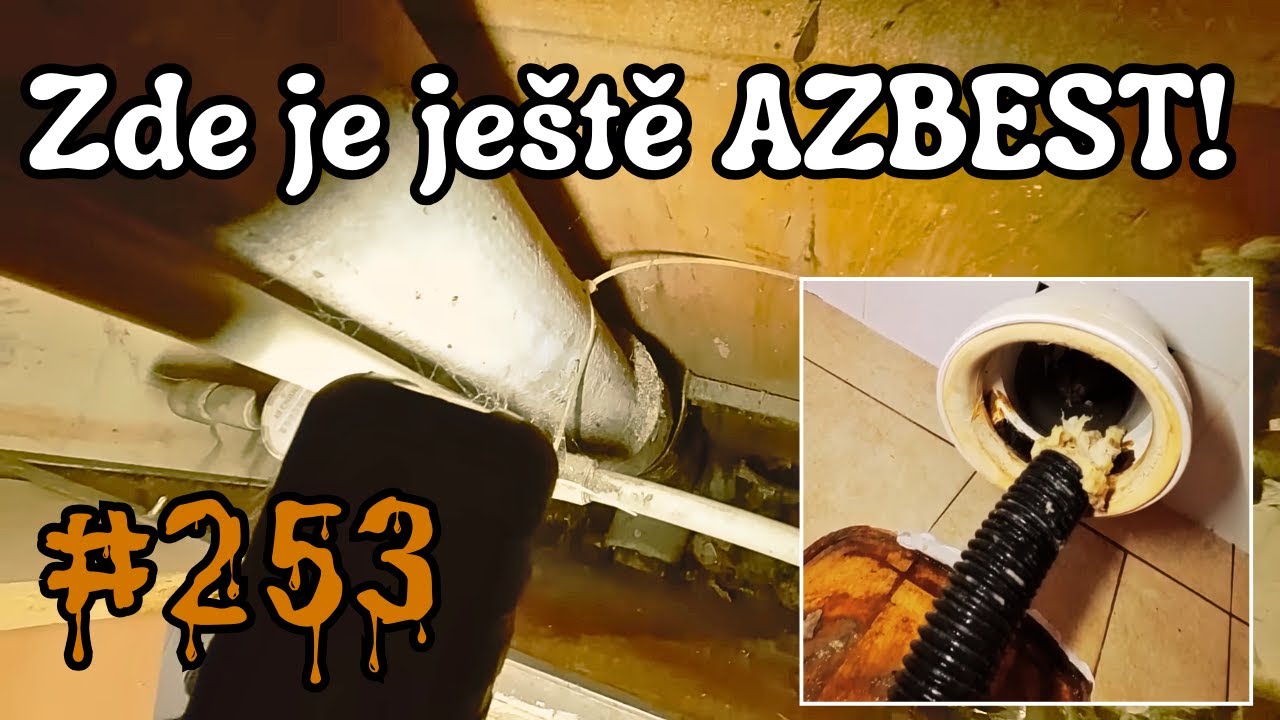 Hele Azbest! 😱 | Co z toho teče za MAZUT tvl... 🙈 | ČISTIČ ODPADU 