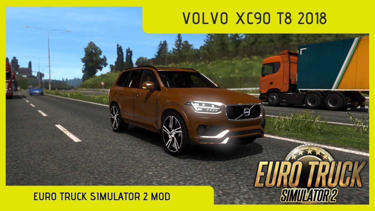 Volvo XC90 T8 2018 | Euro Truck Simulator 2 | Ets 2 | Car mod