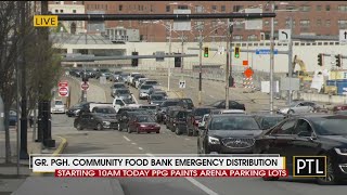 PPG Paints Arena Emergency Food Giveaway To Take Place Friday