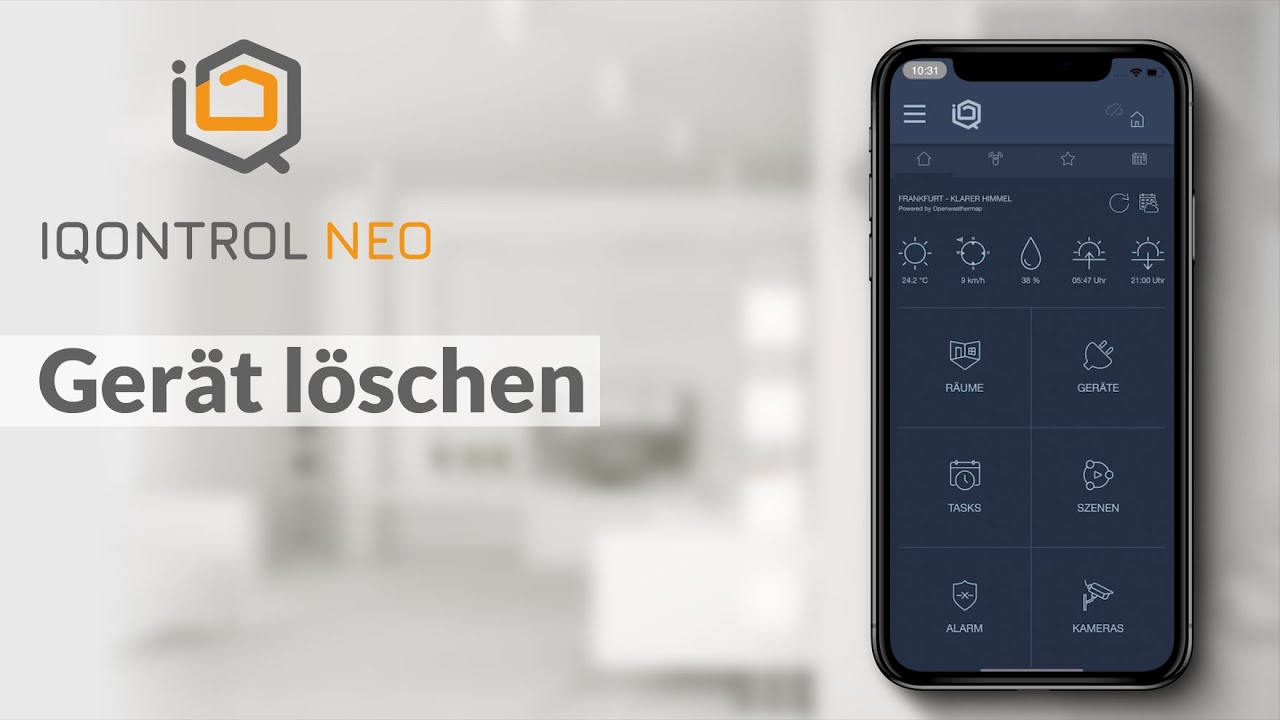 IQONTROL NEO QuickTipp: Gerät löschen