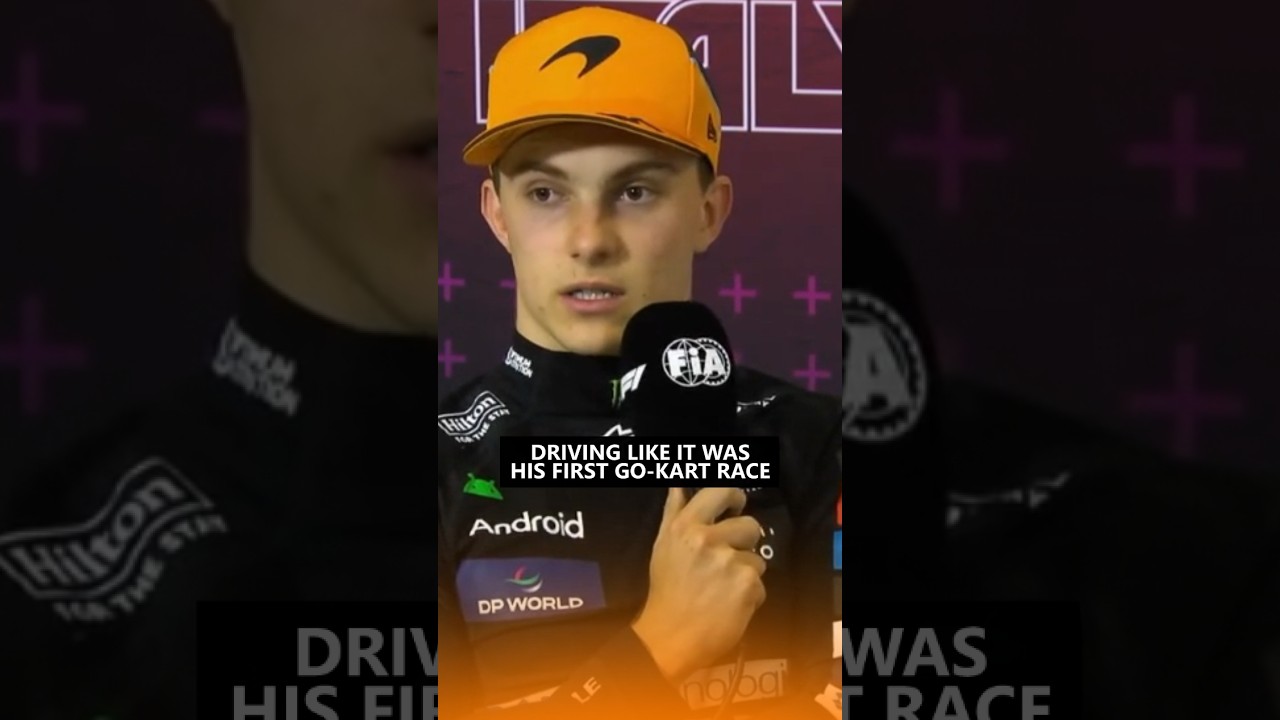 Оскар высмеивает Лэнса Стролла после Гран-при Италии 🤣 