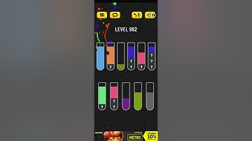 Water sort level 962