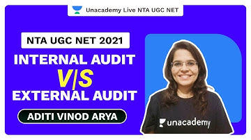 Aditi Vinod Arya | Internal Audit Vs External Audit | NTA UGC NET