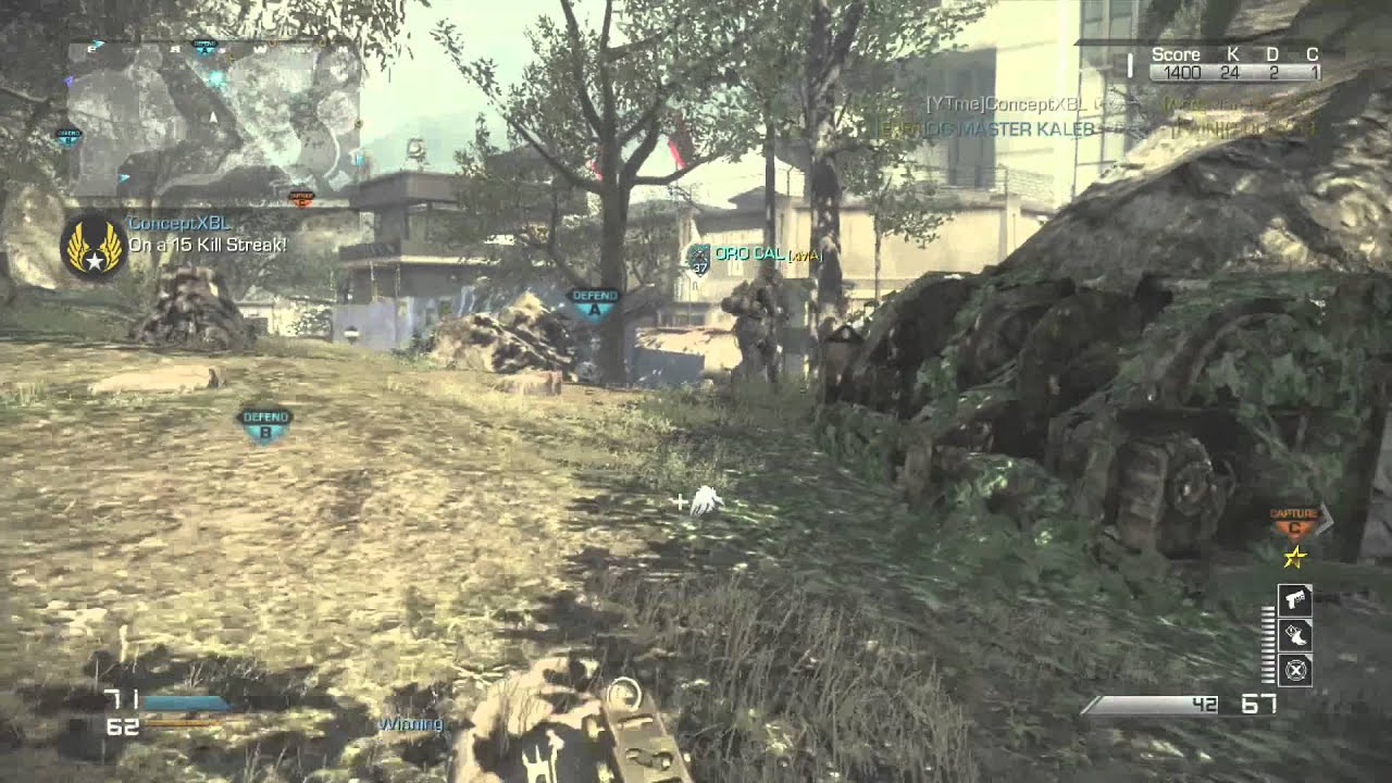 COD Ghosts: Gold FAD KEM Strike on Prison Break :: KEM w/ Every Gold Gun