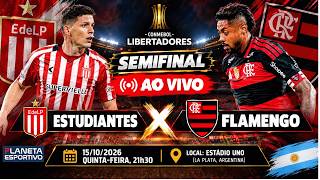 ESTUDIANTES 0x0 FLAMENGO | COPA LIBERTADORES SEMIFINAL - 15/10/2026