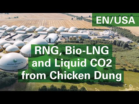 Turning Chicken Dung into RNG and Food-Grade LCO₂