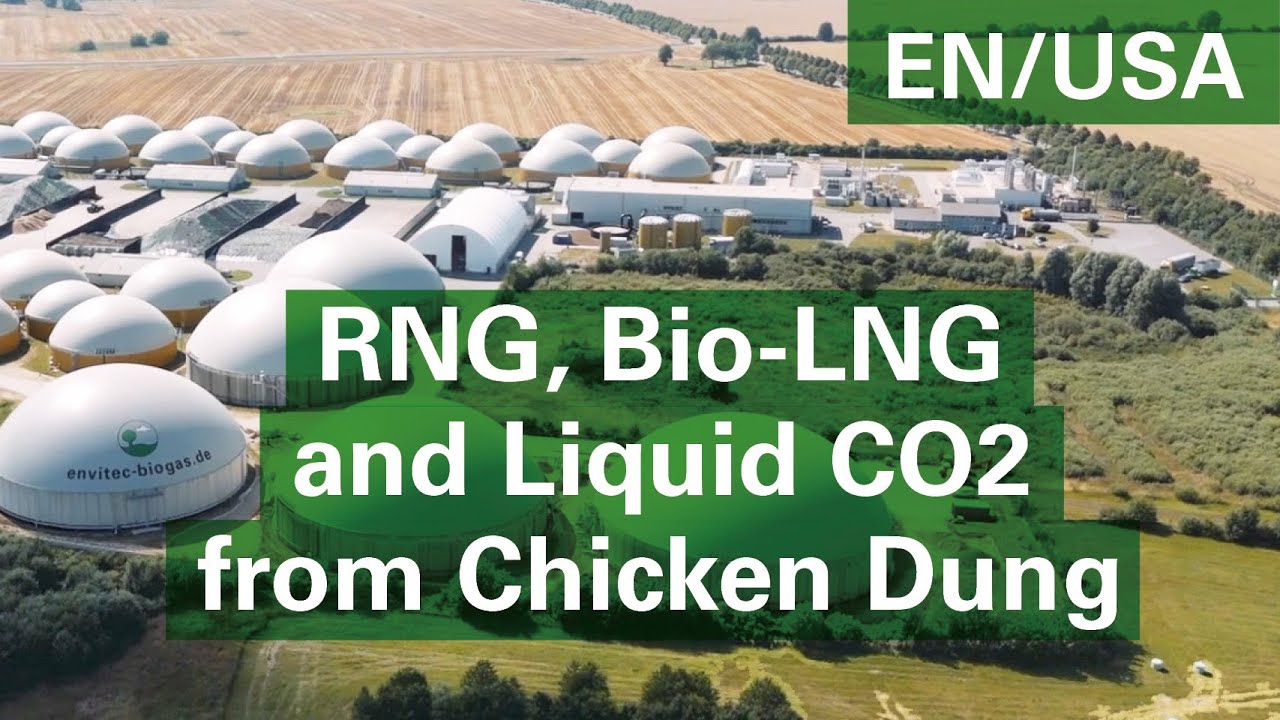 Turning Chicken Dung into RNG and Food-Grade LCO₂