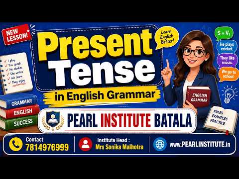 Preview for Present Tense in English Grammar | All 4 Types, Rules & Examples | Learn Tenses Easily