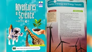 Apscs Adventures In Science Student Book 4 Chapter 7 Forms Of Energy And Energy Transfer Exercise