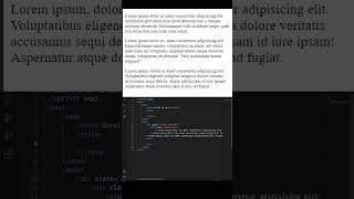 How to use CSS animations to scrolls text up